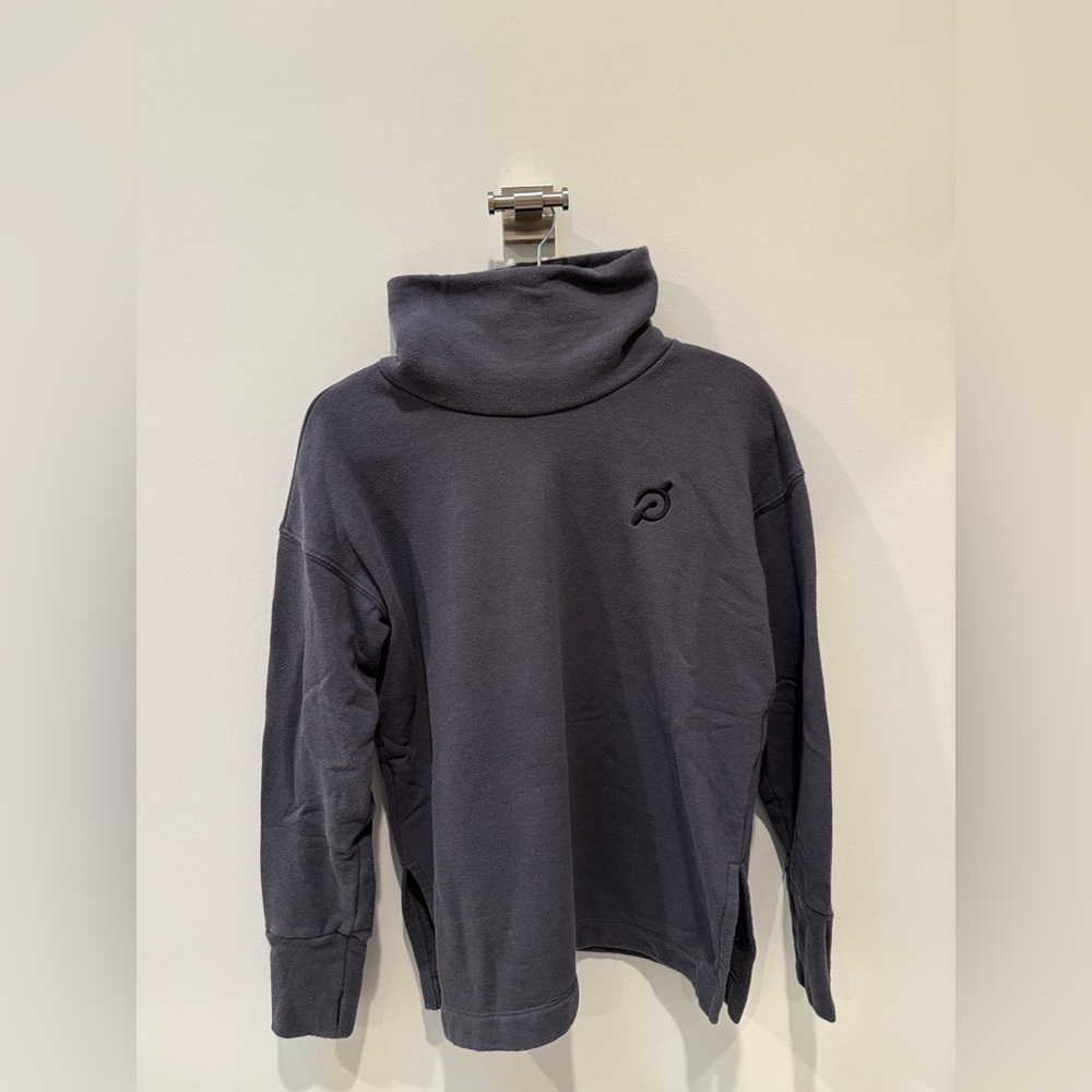 Peloton Gray Cowl Neck Pullover - image 2